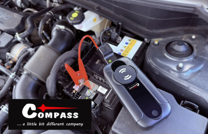 Powerbanka s funkcí JUMP STARTER 8.000mAh 1000A s Qi bezdrátovým nabíjením