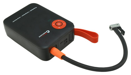 Kompresor AKU DIGITAL + JUMP STARTER s powerbankou 7.200mAh 600A