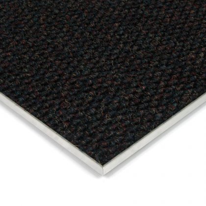 Černá kobercová zátěžová vnitřní čistící zóna Fiona - 50 x 100 x 1,1 cm