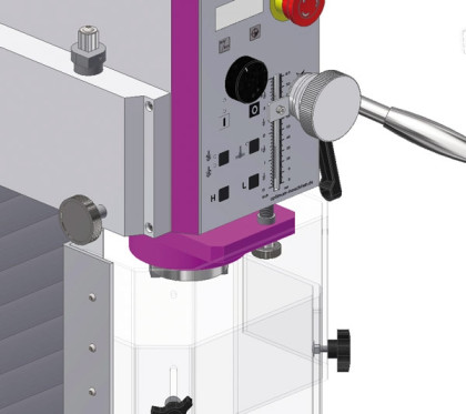 Vrtačko-frézka OPTImill MH 35 V