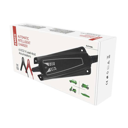 EMOSNabíječkaautobaterií6/12V,4A
