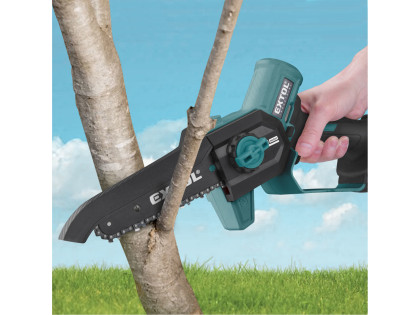 Pila řetězová aku jednoruční SHARE20V, 13cm, BRUSHLESS, 2Ah