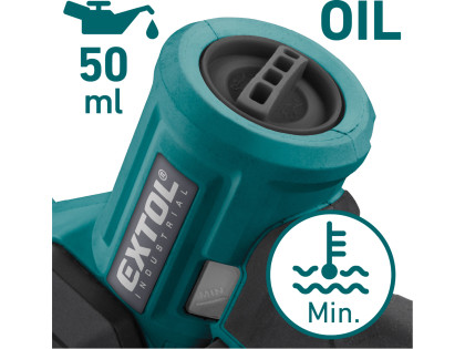 Pila řetězová aku jednoruční SHARE20V, 13cm, BRUSHLESS, bez baterie a nabíječky