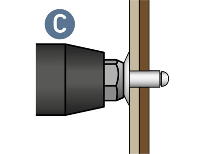 Pistole nýtovací aku SHARE20V, BRUSHLESS, 2Ah