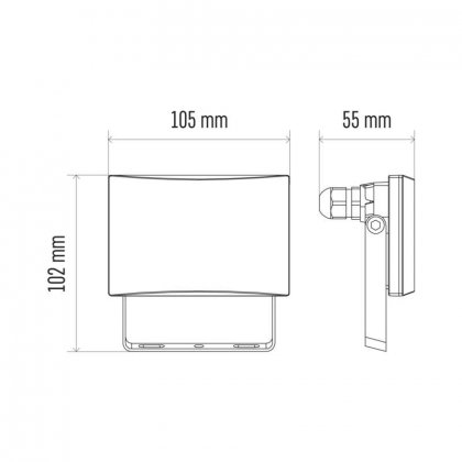 LED reflektor TAMBO, 10W