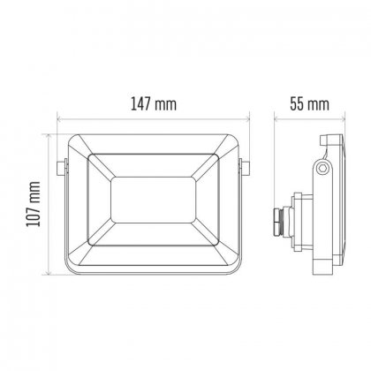 LED reflektor ILIO, 20W