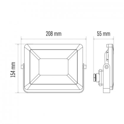 LED reflektor ILIO, 50W