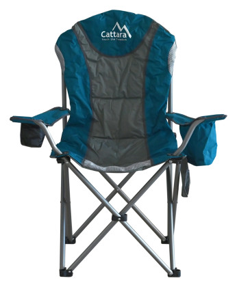 Židle kempingová skládací LUCCA modrá