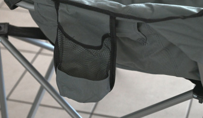 Židle kempingová skládací LISBOA antracit