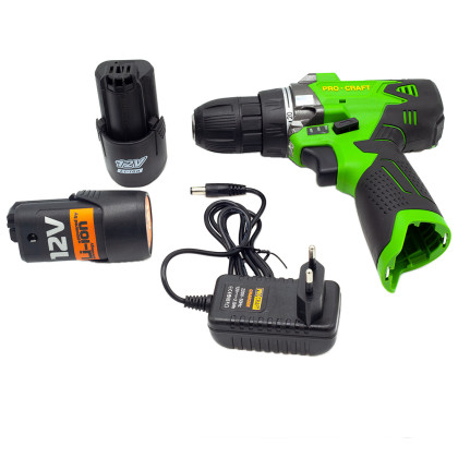 PROCRAFT PA12Li AKU vrtací šroubovák 12V Li-ion 1,5Ah