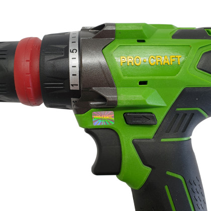 PROCRAFT PA18DFR AKU vrtací šroubovák 18V Li-ion 2,0Ah