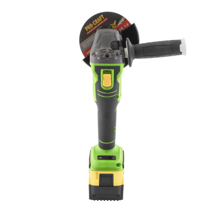 PROCRAFT PWA216 AKU úhlová bruska Li-ion 21V/4,0Ah bezuhlíková