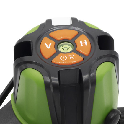 PROCRAFT LE-3D Laser zelený liniový, křížový samonivelační