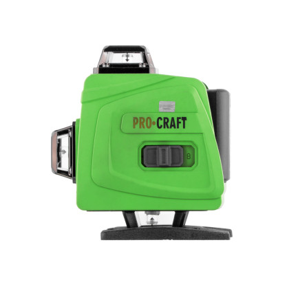 PROCRAFT LE-4G Laser zelený liniový, křížový samonivelační