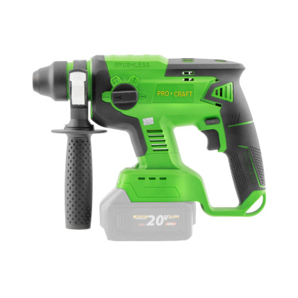 Aku vrtací kladivo Procraft PHA20 bez akumulátoru a nabíječky | PHA20bb