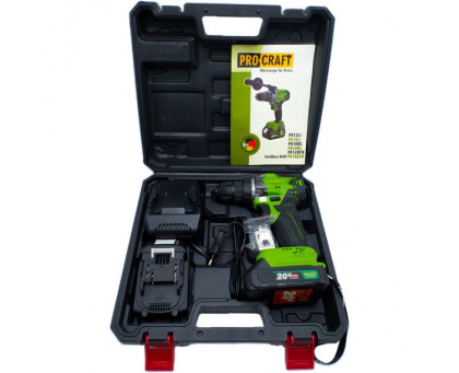 PROCRAFT PA20BL Aku vrtací šroubovák