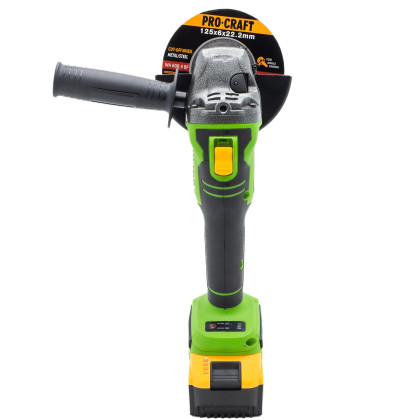 Aku úhlová bruska Procraft PWA216 (bez baterie a nabíječky) | PWA216 bb