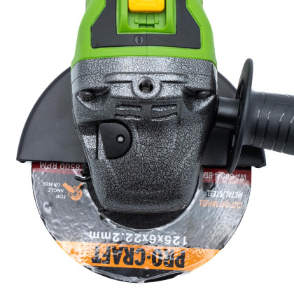 Aku úhlová bruska Procraft PWA216 (bez baterie a nabíječky) | PWA216 bb