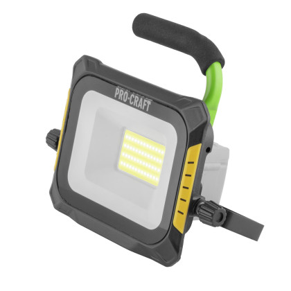 PROCRAFT LP20 LED reflektor aku/220V bez akumulátoru a nabíječky