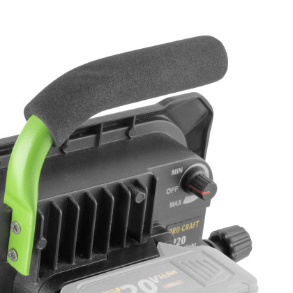 PROCRAFT LP20 LED reflektor aku/220V bez akumulátoru a nabíječky
