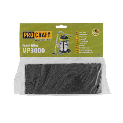Pěnový filtr pro průmyslový vysavač Procraft VP3000 | FPVP3000