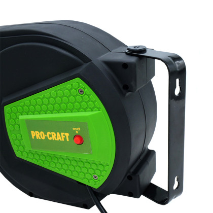 PROCRAFT EK15 Samonavíjecí prodlužovací kabel, buben 230V