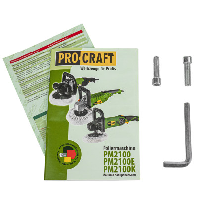PROCRAFT PM2100K Leštička (PM1400)