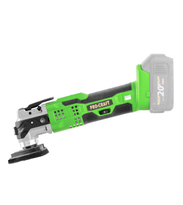 Aku multifunkční oscilační bruska PMT20bb Procraft (bez baterie a nabíječky) | PMT20bb