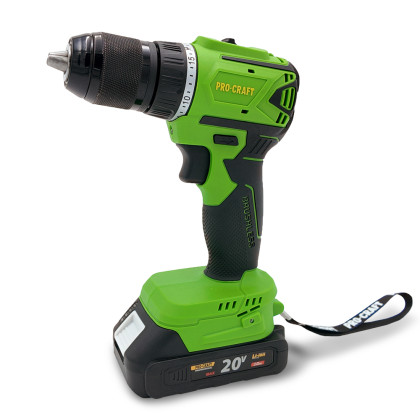 Aku vrtací šroubovák Procraft SPA18LiN Brushless se sadou bitů IBS-41 | SPA18LiN