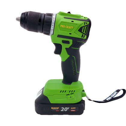 Aku vrtací šroubovák Procraft SPA18LiN Brushless se sadou bitů IBS-41 | SPA18LiN