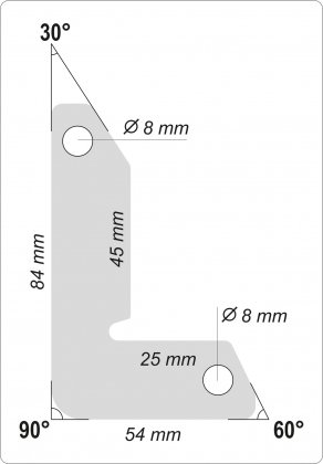 Magnetické držáky svářečské 2ks 25kg