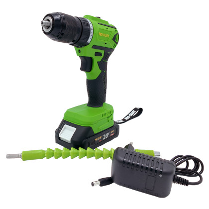 Aku vrtací šroubovák Procraft SPA18LiN Brushless se sadou bitů IBS-41 | SPA18LiN