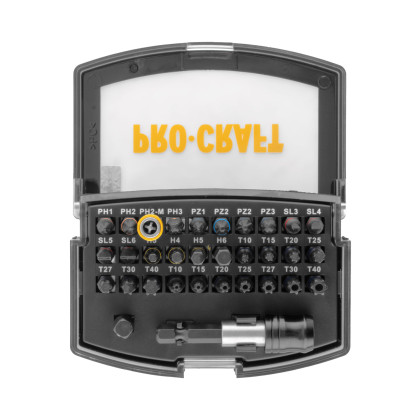 PROCRAFT Sada bitů 32dílná 