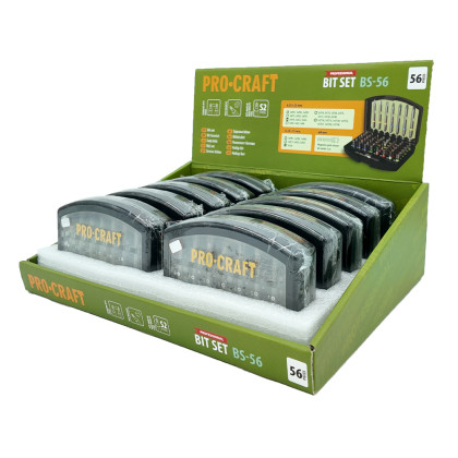 PROCRAFT BS-56 Sada bitů, S2