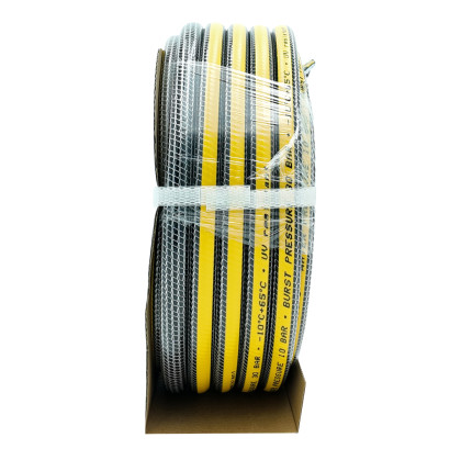 PROCRAFT Černo-žlutá zahradní hadicí 4-vrstvá, 1/2" 15 m