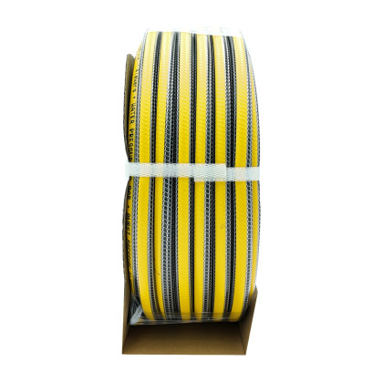 PROCRAFT Černo-žlutá zahradní hadicí 4-vrstvá, 1/2" 25 m