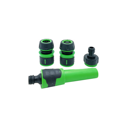 PROCRAFT Černo-žlutá zahradní hadicí 4-vrstvá, 3/4" 15 m s příslušenstvím