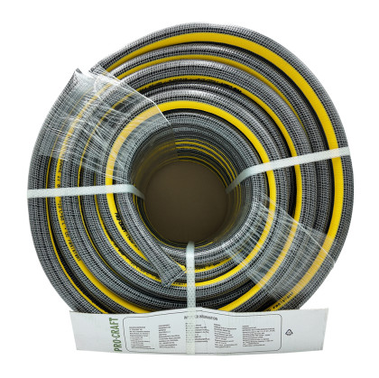 Černo-žlutá zahradní hadice Procraft PR-4KAT1950 | PR-4KAT1950