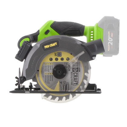 PROCRAFT PCA28bb Aku kotoučová pila (bez baterie a nabíječky)
