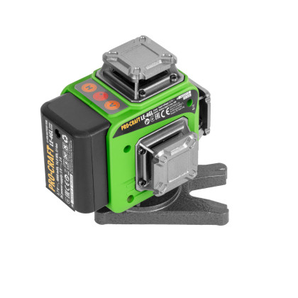 Laser zelený liniový, křížový samonivelační Procraft LE-4GL | LE-4GL