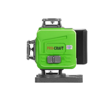 Laser zelený liniový, křížový samonivelační Procraft LE-4GL | LE-4GL
