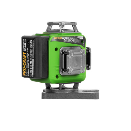 Laser zelený liniový, křížový samonivelační Procraft LE-4GL | LE-4GL