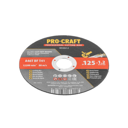 Sada řezných kotoučů Procraft CD125x1.2b | CD125x1.2b