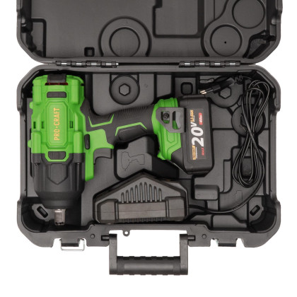 Aku rázový utahovák Procraft PWA80 1b | PWA80-1b-c