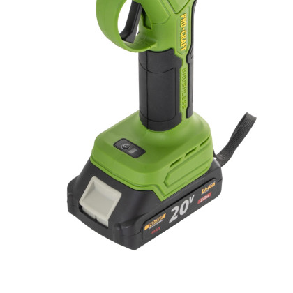 Aku sněhová fréza Procraft PSB20bb (bez baterie a nabíječky) | PSB20bb