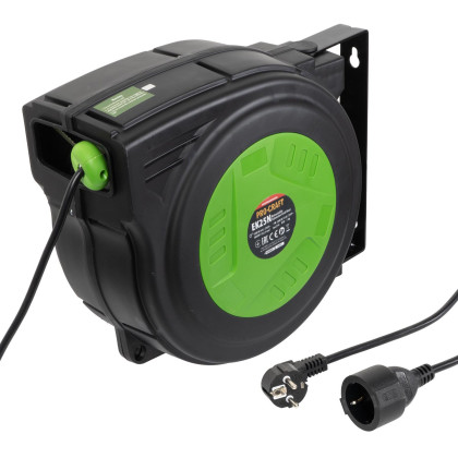 Samonavíjecí prodlužovací kabel, buben Procraft EK15N | EK15N