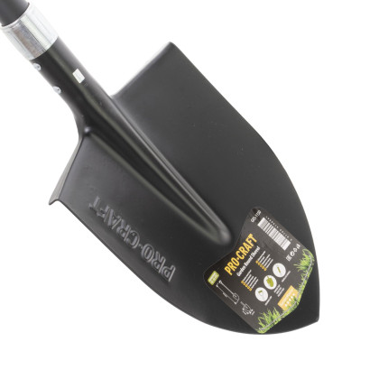 Rýč špičatý kovaný 22cm (nášlapy) se sklolaminátovou násadou 115cm Procraft GRS-1150 | GRS-1150