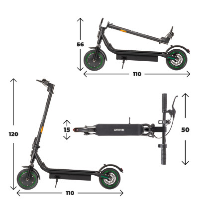 PROCRAFT DS350S Elektrokoloběžka