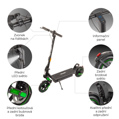 PROCRAFT DS500L Elektrokoloběžka