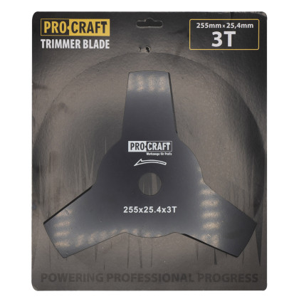 Nůž křovinořezu (D255*25.4) 3T PROCRAFT | H-3T